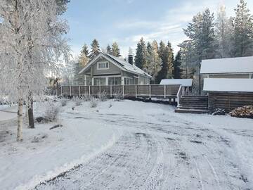 Фото номера Апартаменты Делюкс Шале Sammalkalliontie 83 Lodge г. Kinnula 43