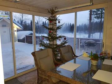 Фото номера Апартаменты Делюкс Шале Sammalkalliontie 83 Lodge г. Kinnula 17